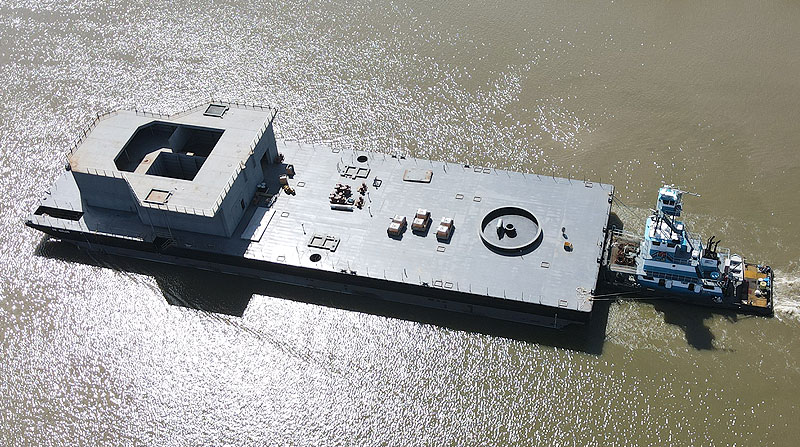 Crane Barge Hull